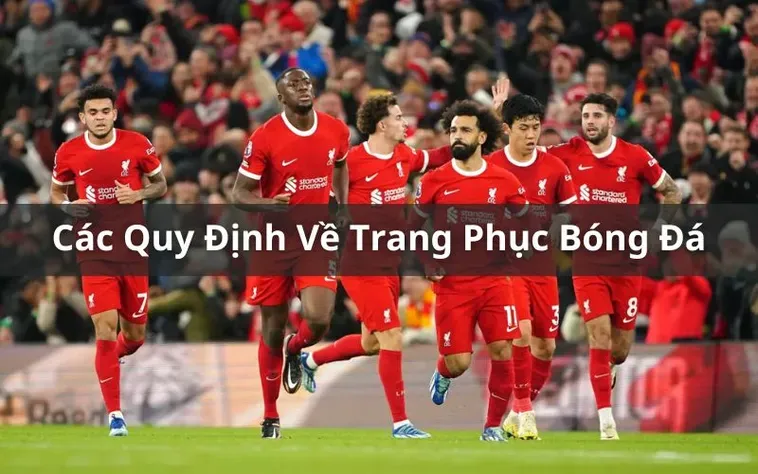 Những Quy Định Về Trang Phục Bóng Đá Trong Thi Đấu Chuyên Nghiệp